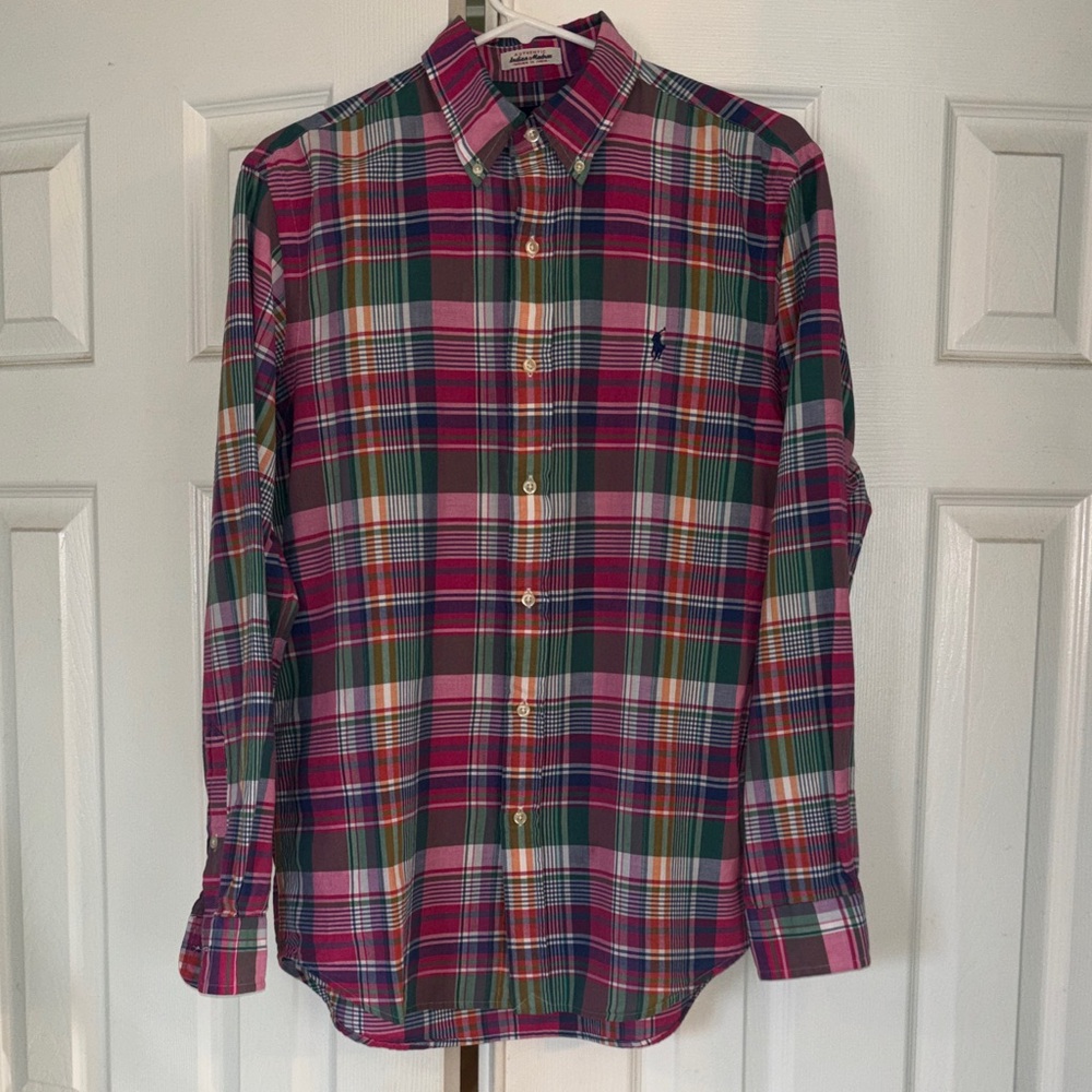 Ralph Lauren Multicolor Plaid Button-Down Shirt